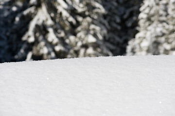 Image showing snow background