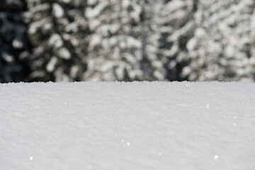 Image showing snow background