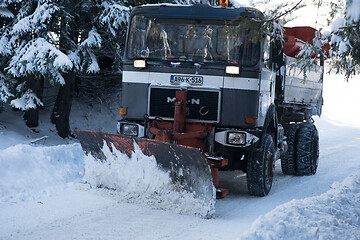 Image showing snow truck