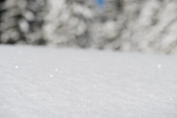 Image showing snow background