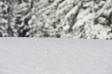 Image showing snow background