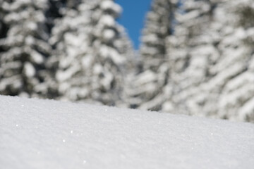 Image showing snow background