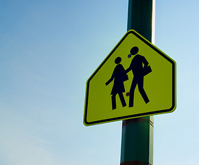 Image showing School Crossing