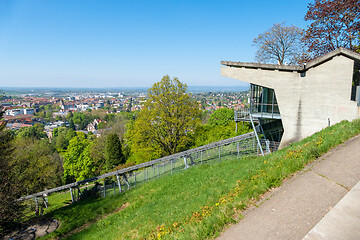 Image showing funicular railway at Kirchberg Freiburg