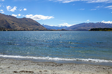 Image showing lake Wanaka; New Zealand south island