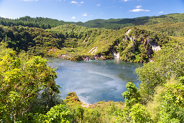 Image showing volcanic activities at waimangu