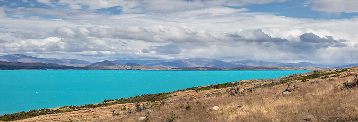 Image showing day at Lake Pukaki New Zealand