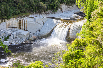 Image showing small waterfall in northern New Zealand