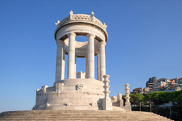 Image showing monument to the fallen of Ancona, Italy