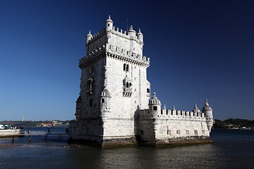 Image showing EUROPE PORTUGAL LISBON TORRE DE BELEM