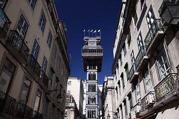 Image showing EUROPE PORTUGAL LISBON ELEVADOR DE SANTA JUSTA