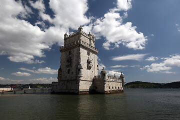 Image showing EUROPE PORTUGAL LISBON TORRE DE BELEM