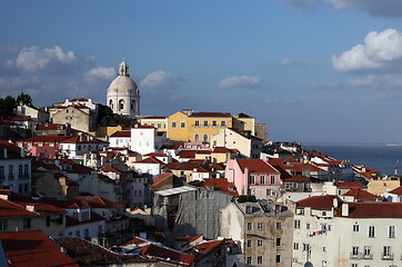 Image showing EUROPE PORTUGAL LISBON ALFAMA CHURCH IGREIJA DE SANTA ENGARACIA