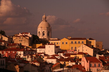 Image showing EUROPE PORTUGAL LISBON ALFAMA CHURCH IGREIJA DE SANTA ENGARACIA