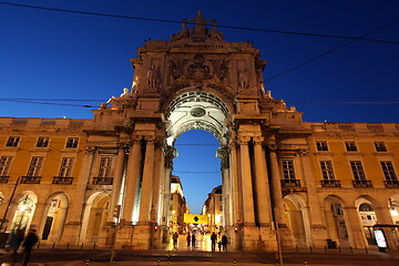 Image showing EUROPE PORTUGAL LISBON PARA DO COMERCIO