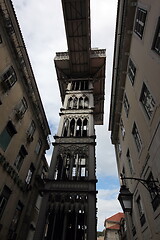 Image showing EUROPE PORTUGAL LISBON ELEVADOR DE SANTA JUSTA