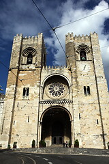 Image showing EUROPE PORTUGAL LISBON ALFAMA SANTA LUZIA CHURCH