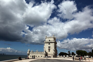 Image showing EUROPE PORTUGAL LISBON TORRE DE BELEM