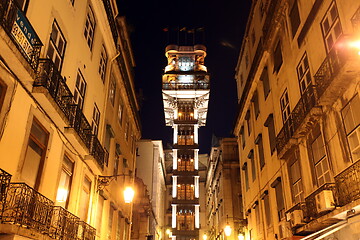 Image showing EUROPE PORTUGAL LISBON ELEVADOR DE SANTA JUSTA