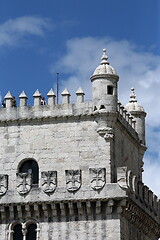 Image showing EUROPE PORTUGAL LISBON TORRE DE BELEM