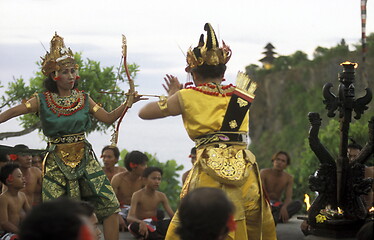Image showing ASIA INDONESIA BALI ULU WATU DANCE TRADITION
