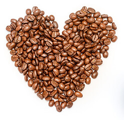 Image showing Fresh Cup Coffee Shows Hot Drink And Coffees 