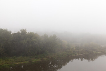 Image showing Fog, close-up