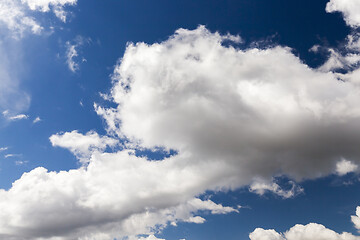 Image showing cumulus clouds