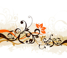 Image showing floral background