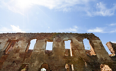 Image showing Ruins of medieval structures