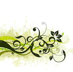 Image showing floral background