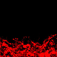 Image showing bloody ink dark