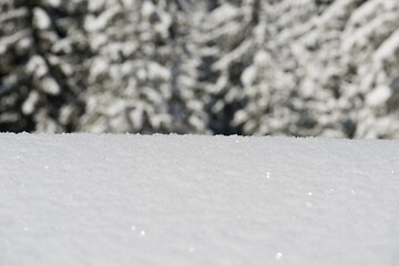 Image showing snow background