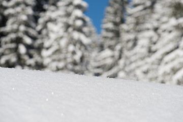 Image showing snow background