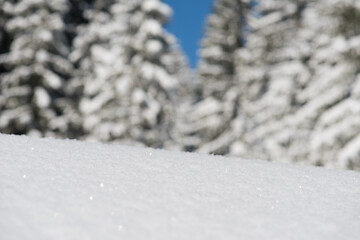 Image showing snow background