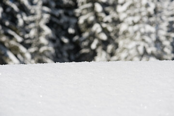 Image showing snow background