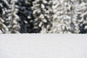 Image showing snow background