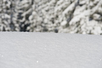 Image showing snow background