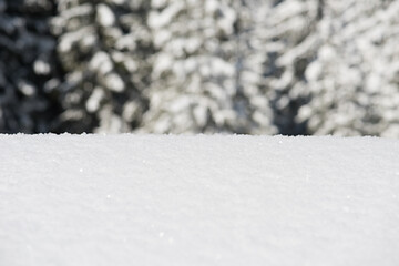 Image showing snow background