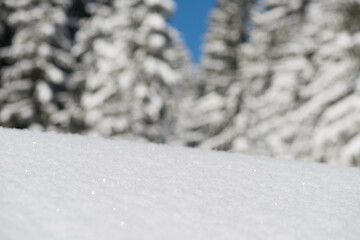 Image showing snow background