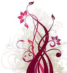 Image showing floral background