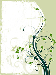 Image showing floral background