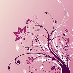 Image showing floral background