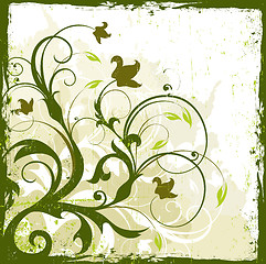 Image showing floral background