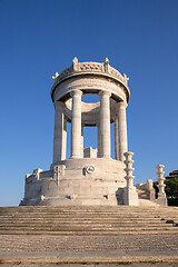 Image showing monument to the fallen of Ancona, Italy