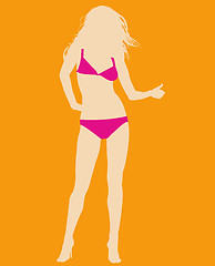 Image showing Bikini Girl