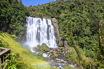 Image showing marokopa falls