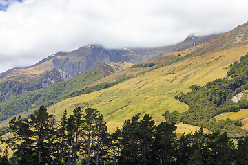 Image showing Landscape scenery in south New Zealand