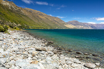 Image showing lake Wanaka; New Zealand south island