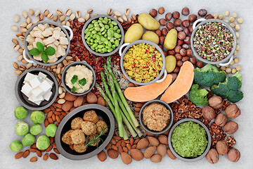 Image showing Healthy Food for Vegans for Fitness